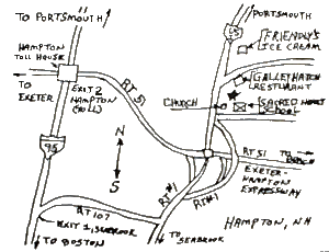 Closeup Map of Hampton